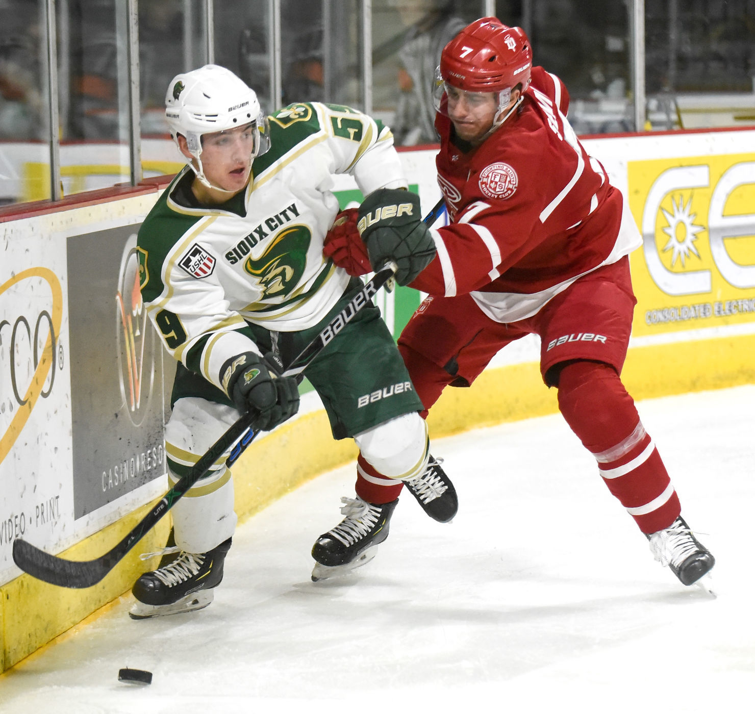Hockey Sioux City Musketeers vs. Dubuque Fighting Saints